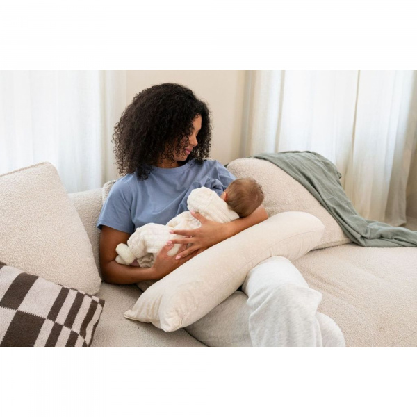 Coussin d'allaitement maxxy mini flowers sand Babymoov
