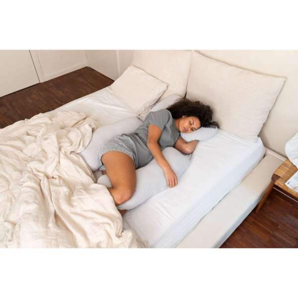 Coussin d'allaitement maxxy little dots grey Babymoov