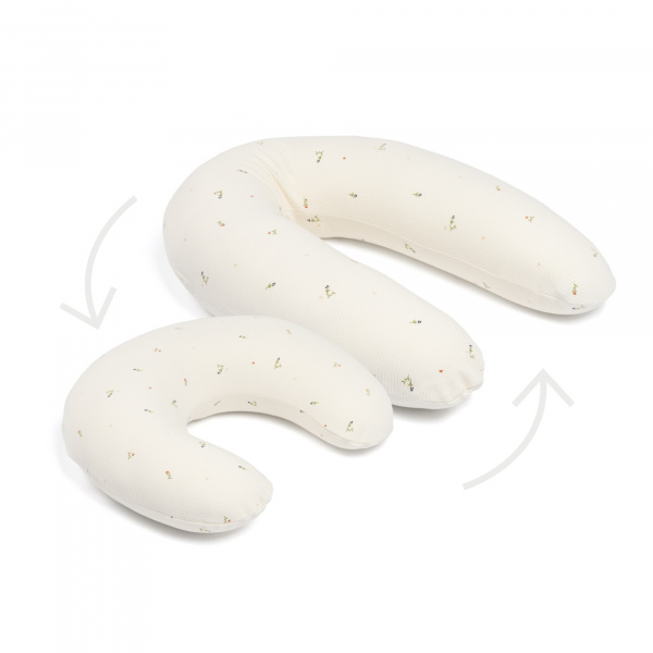 Coussin d'allaitement twisty 2 en 1 sweety cream Babymoov