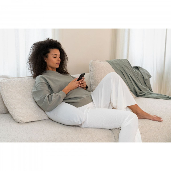 Coussin d'allaitement twisty 2 en 1 pearl grey Babymoov