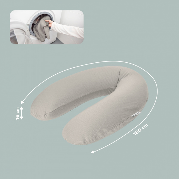 Coussin de maternité doomoo buddy cloudy kaki Babymoov