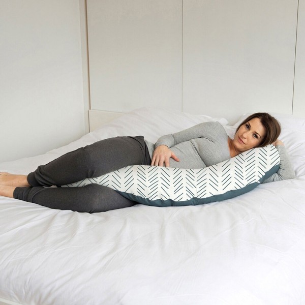 Coussin de maternité doomoo buddy cloudy kaki Babymoov
