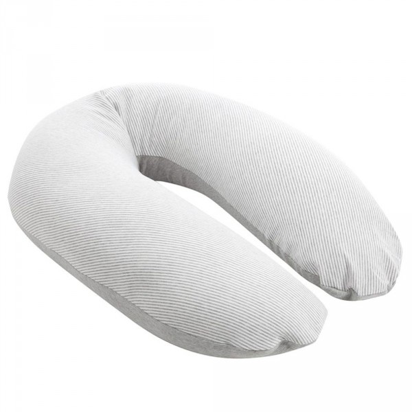 Housse de coussin d'allaitement doomoo classic grey Babymoov