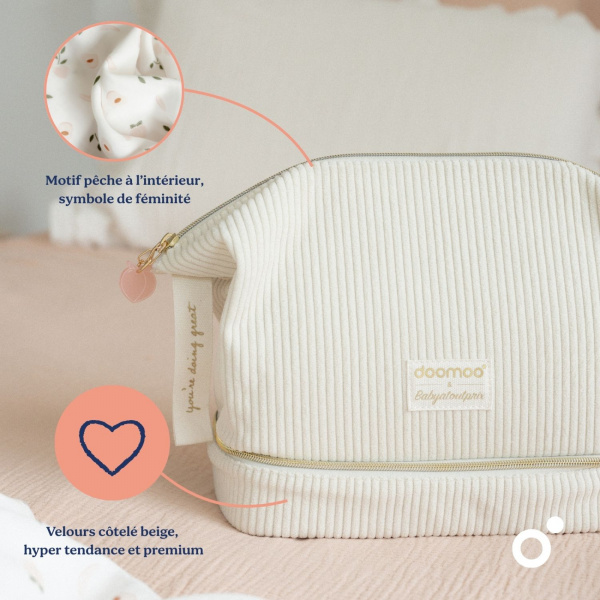 Trousse de maternité mommy vanity sand Babymoov