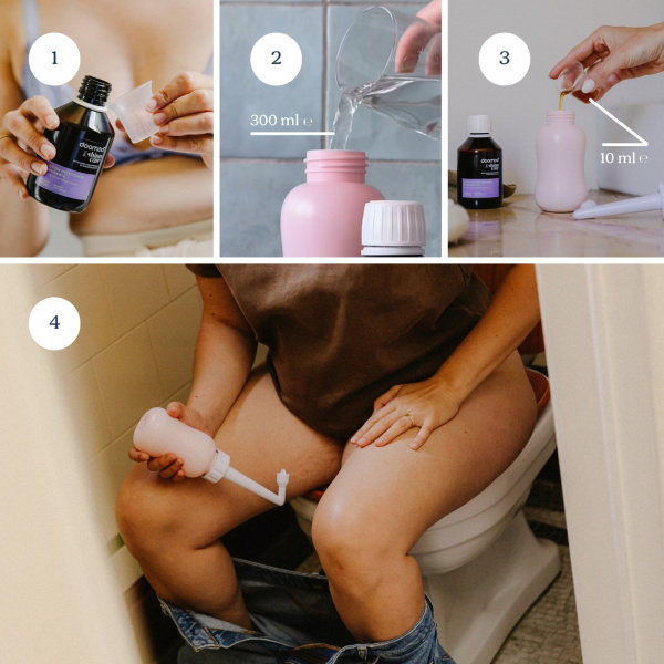 Solution nettoyante intime apaisante post accouchement Babymoov