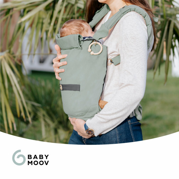 Coussin réducteur nouveau-né pour porte bébé évolutif moov & boost Babymoov