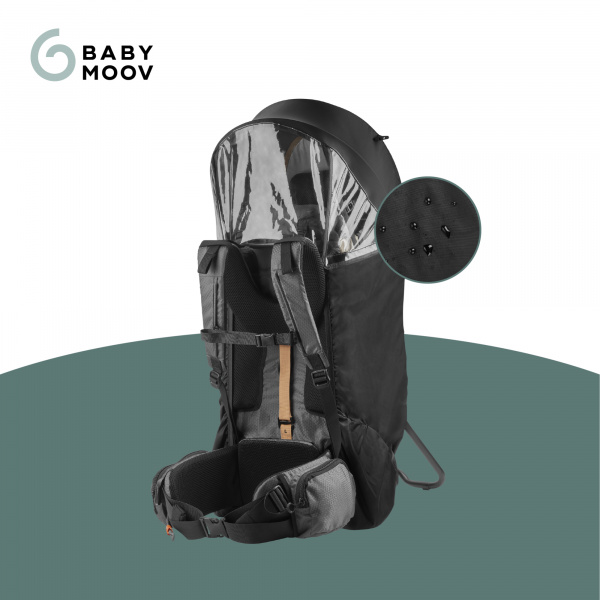 Housse de pluie porte bébé moov & hike Babymoov