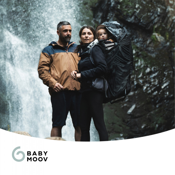 Housse de pluie porte bébé moov & hike Babymoov