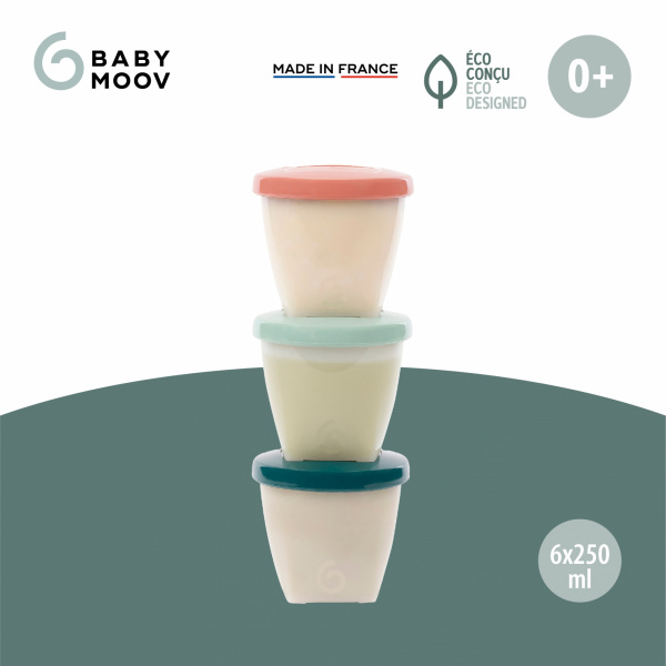 Lot de 6 babybols biosources 6x250g Babymoov
