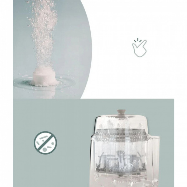 Lot de 120 pastilles de lavage biberon nutriwash Babymoov