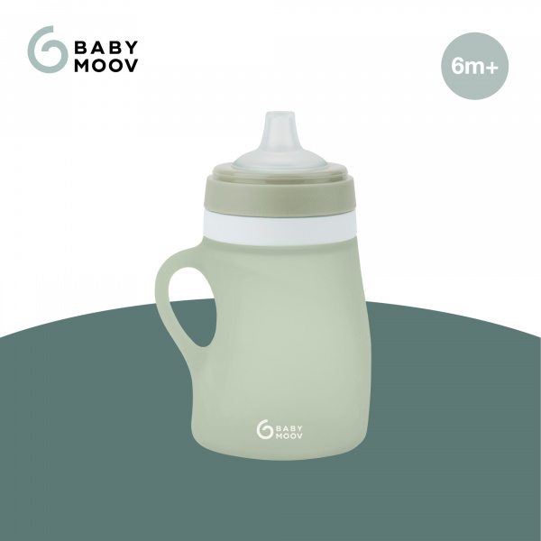 Gourde bébé silicone ergonomique 150 ml Babymoov