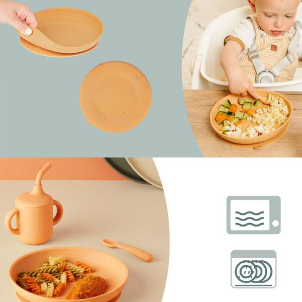 Coffret repas bébé deuxième âge little arty Babymoov