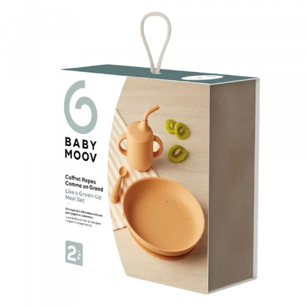 Coffret repas bébé deuxième âge little arty Babymoov