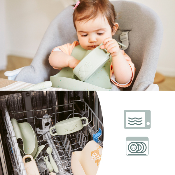 Coffret repas bébé premiers mois mini roar Babymoov