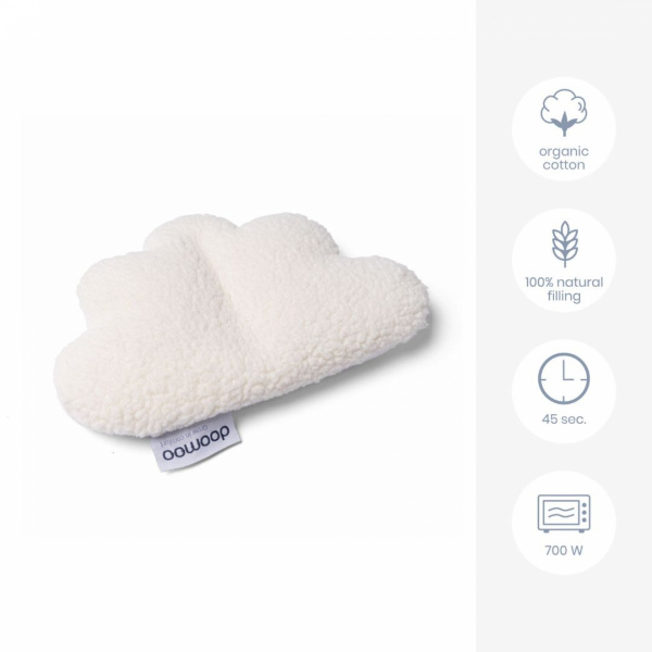 Bouillotte snoogy cloudy white Babymoov