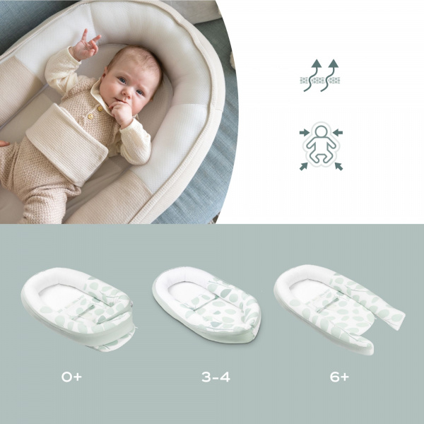 Réducteur de lit cocoon doomoo tetra sand Babymoov