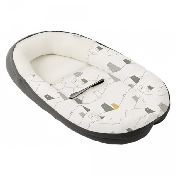 Réducteur de lit cocoon doomoo bear grey