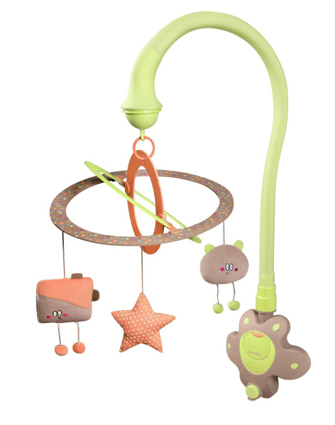Mobile d'éveil starlight vert amande Babymoov