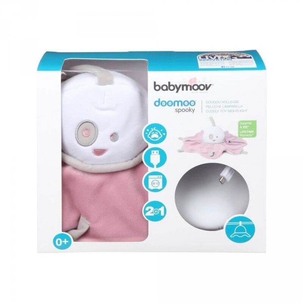 Veilleuse bébé spooky rose Babymoov
