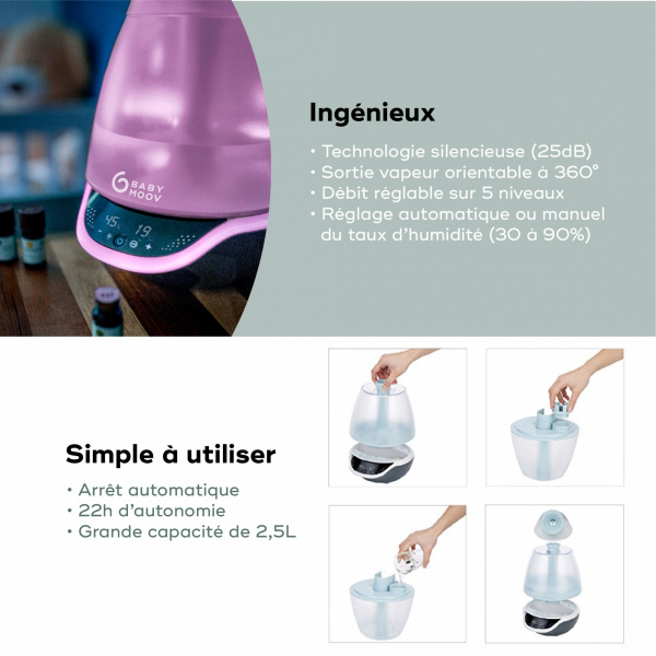 Humidificateur hygro+ Babymoov