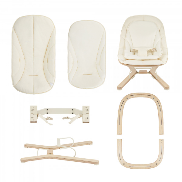 Transat bébé évolutif swoon flow bois Babymoov