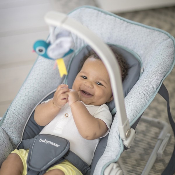 Transat bébé graphik bleu Babymoov