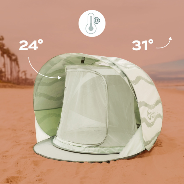 Tente anti-uv rafraîchissante moov & protect Babymoov