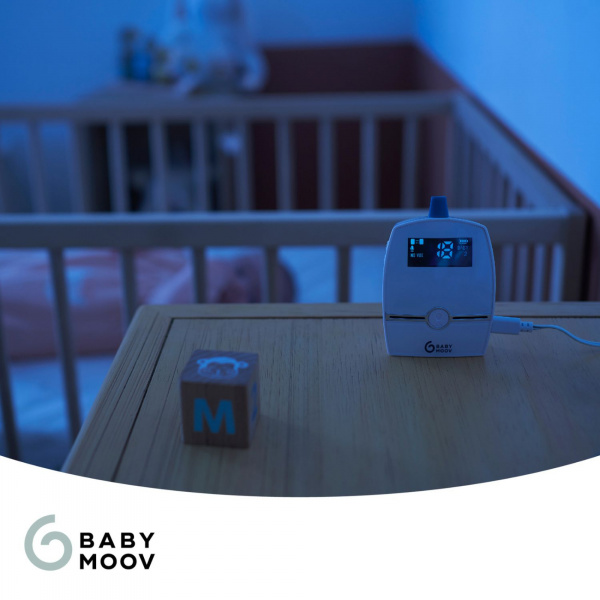 Babyphone audio premium care avec émetteur additionnel Babymoov