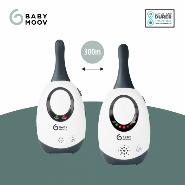 Babyphone simply care gris Babymoov