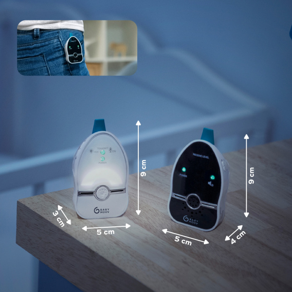 Babyphone audio easy care 2019 avec veilleuse Babymoov