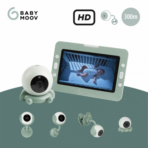 Babyphone vidéo yoo go plus hd Babymoov