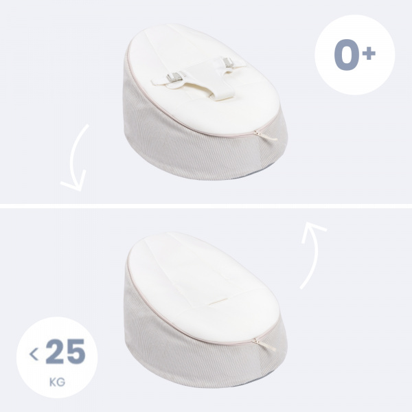 Transat bébé doomoo seat'n grow sand Babymoov