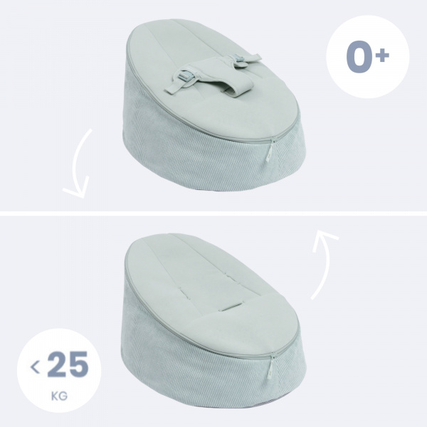 Transat bébé doomoo seat'n grow green Babymoov