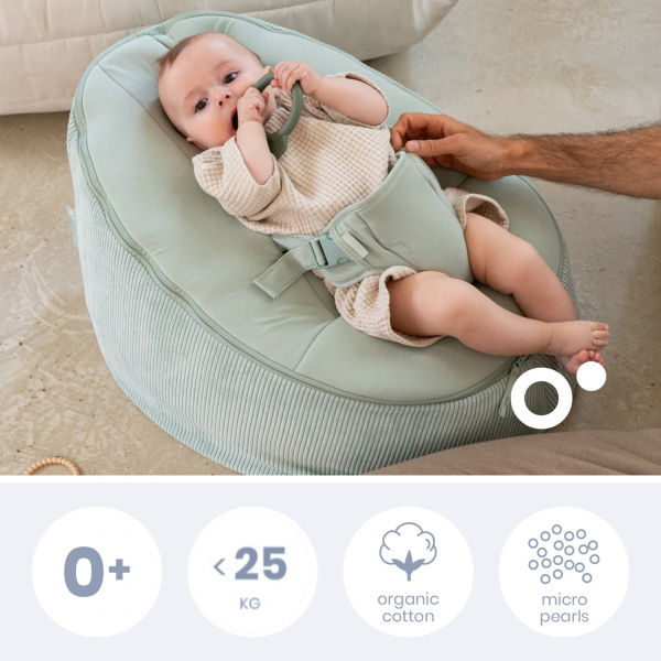 Transat bébé doomoo seat'n grow green Babymoov
