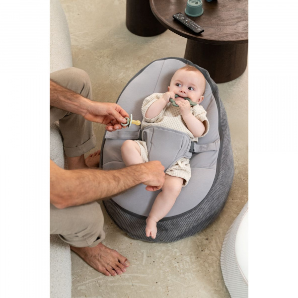 Transat bébé doomoo seat'n grow grey Babymoov