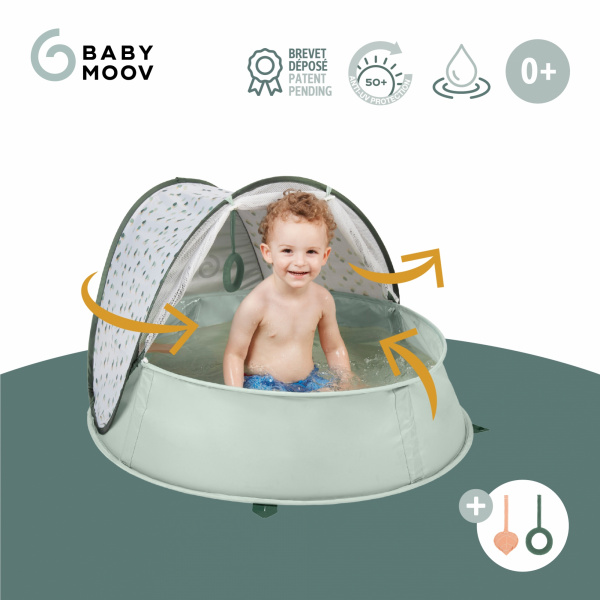 Tente de jeux anti-uv 3-en-1 provence aquani Babymoov