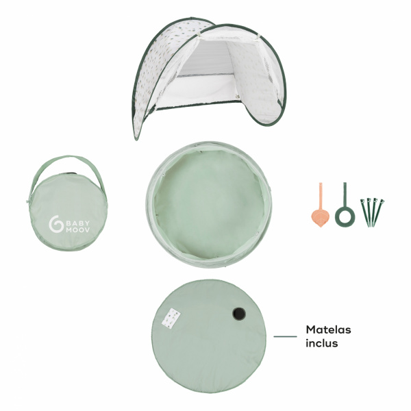 Tente de jeux anti-uv 3-en-1 provence aquani Babymoov