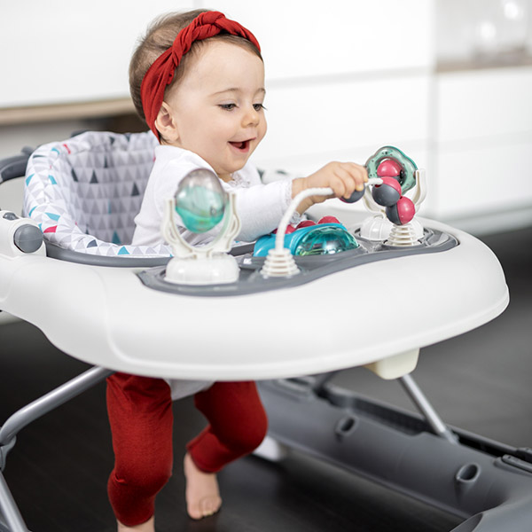 Trotteur bébé 2 en 1 zinc Babymoov