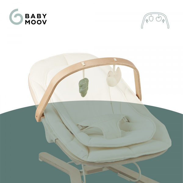 Arche de jeux bébé pour transat swoon flow Babymoov