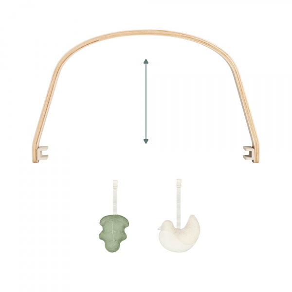 Arche de jeux bébé pour transat swoon flow Babymoov