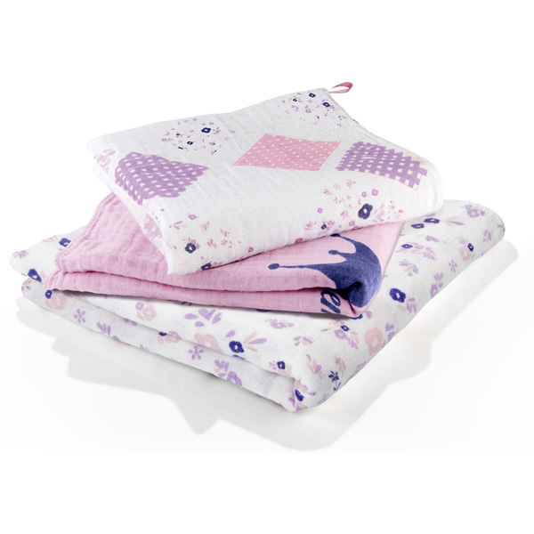 Lot De 10 Chiffons En Ousseline De Coton Bio Pour Bébés, Garçons Et