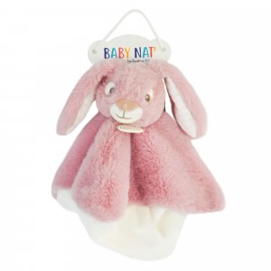 Doudou malow - rose poudré Babynat