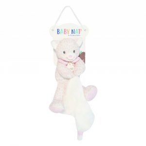 Pantin avec doudou méli le léopard Babynat