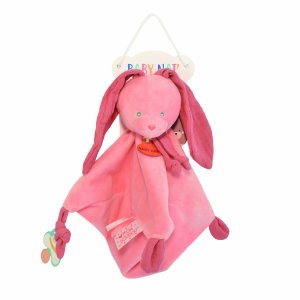 Doudou lapin terracotta Babynat