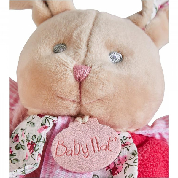 Doudou lapin poupi marine Babynat