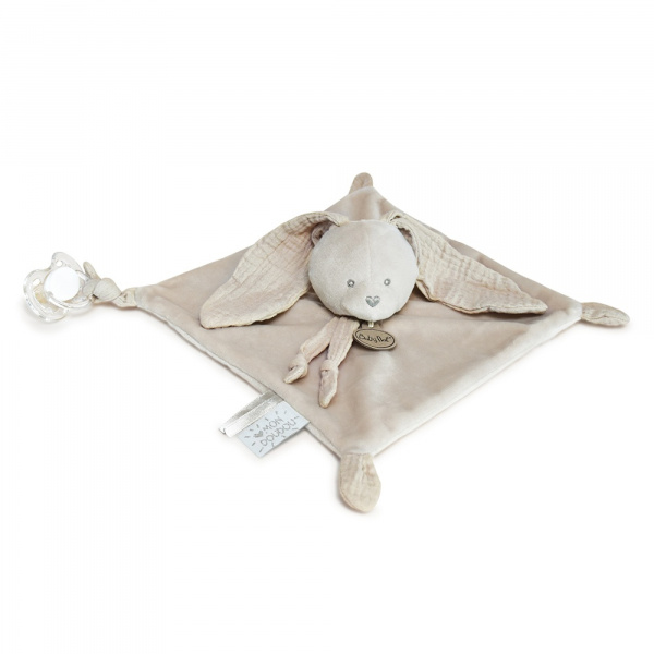 Doudou lapin mocca Babynat