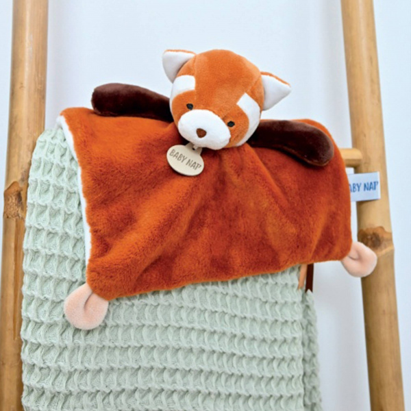 Doudou mon petit panda roux Babynat