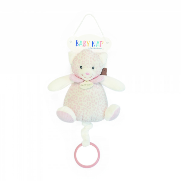 Boîte à musique méli le léopard Babynat