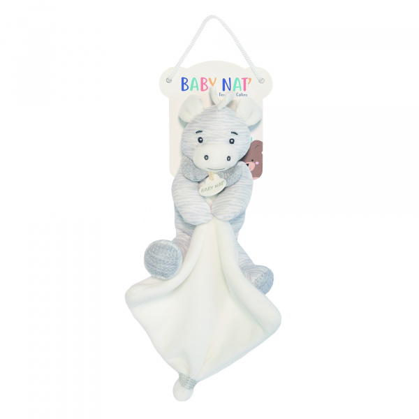 Doudou avec pantin mahé le zèbre Babynat