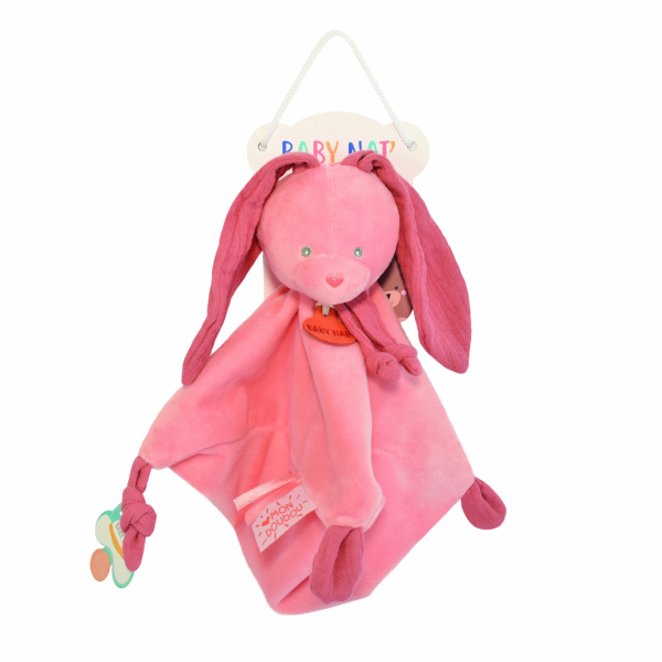 Doudou lapin terracotta Babynat